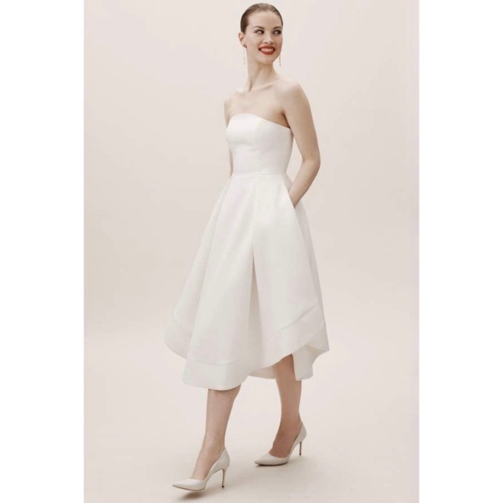 C/MEO Collective Making Waves Strapless Dress - Picture 5 of 10